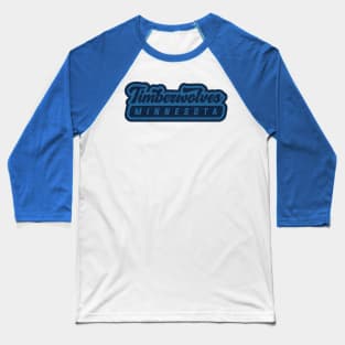 Minnesota Timberwolves 01 Baseball T-Shirt